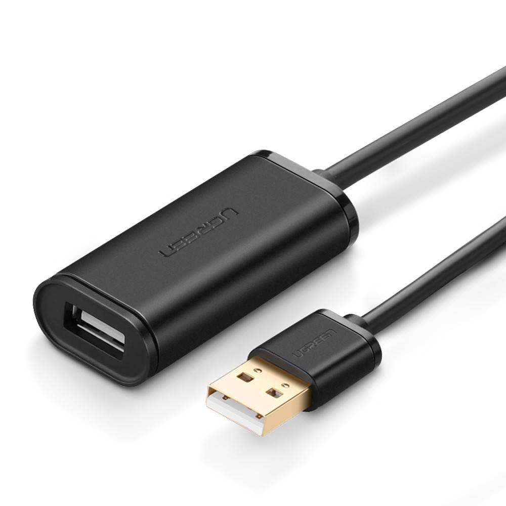 Ugreen 10319 USB kabel 5 m USB 2.0 USB A Crno