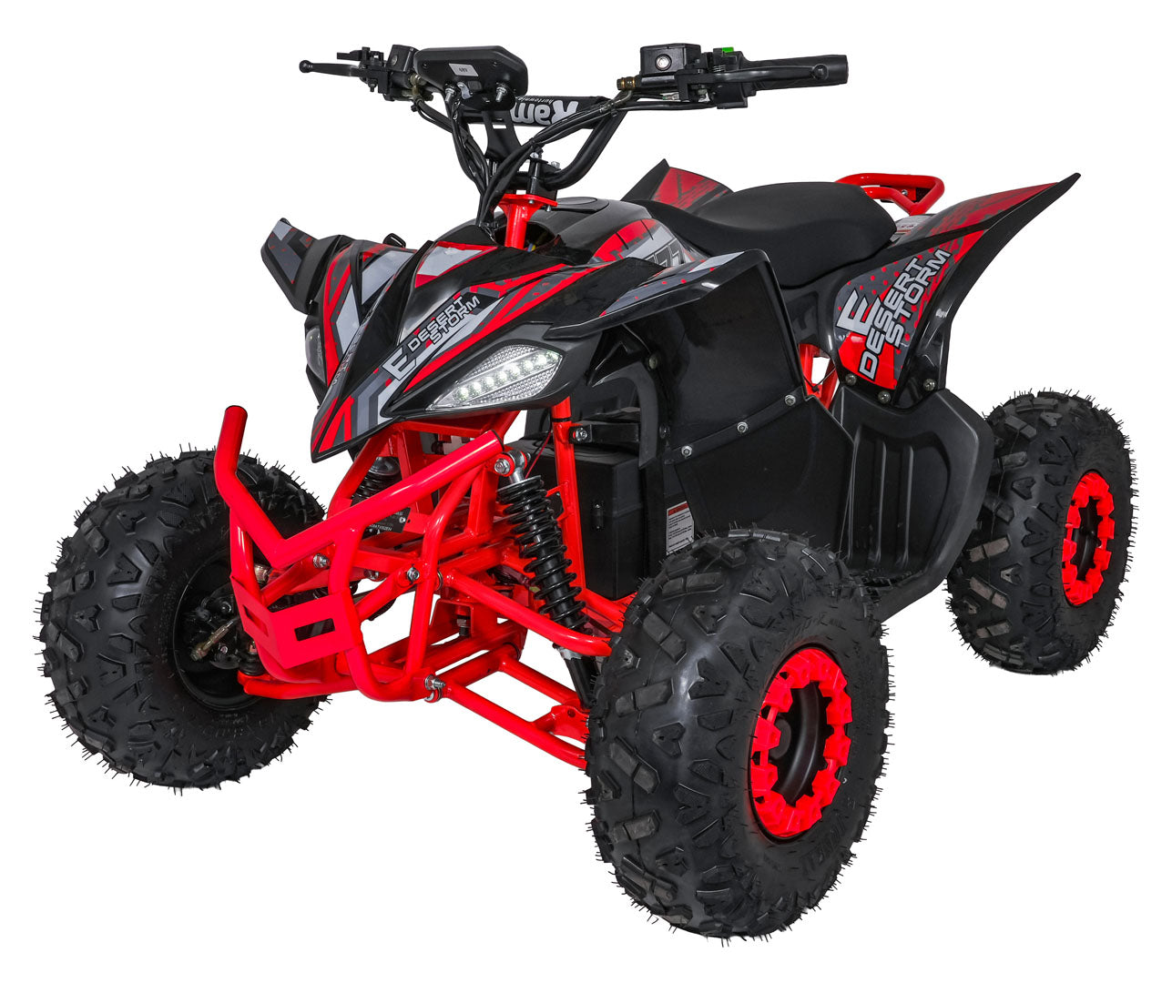 Quad na akumulator DESERT STORM LIFT 800W - crveni