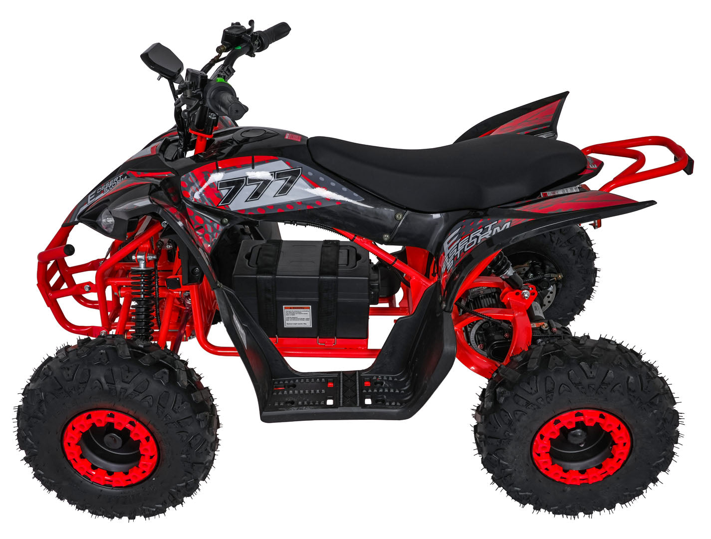 Quad na akumulator DESERT STORM LIFT 800W - crveni
