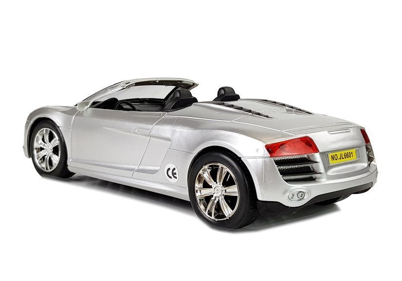 Replika autića za igru Audi R8 1:18 - sivi