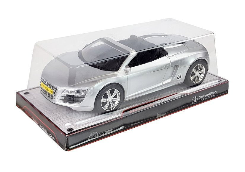 Replika autića za igru Audi R8 1:18 - sivi
