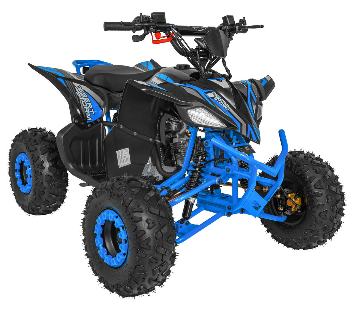 Quad na benzin DESERT STORM LIFT Combustion 125cc - plavi