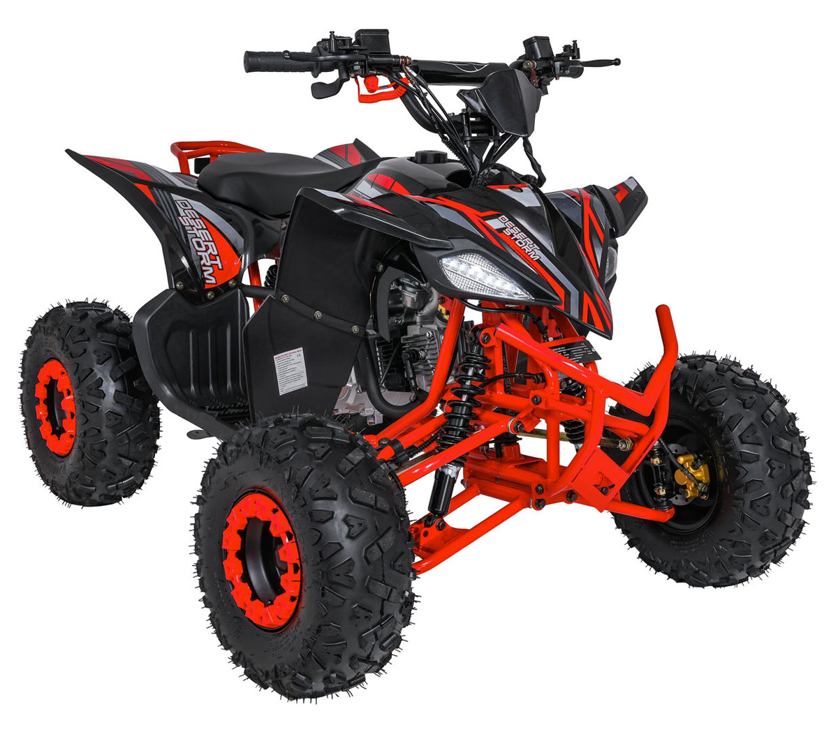 Quad na benzin DESERT STORM LIFT Combustion 125cc - crveni