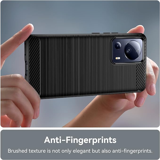 CARBON Case maska za XIAOMI 13 Lite črna