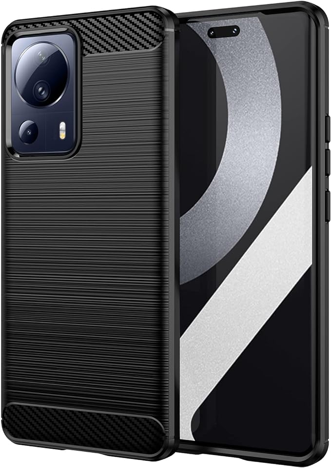 CARBON Case maska za XIAOMI 13 Lite crna