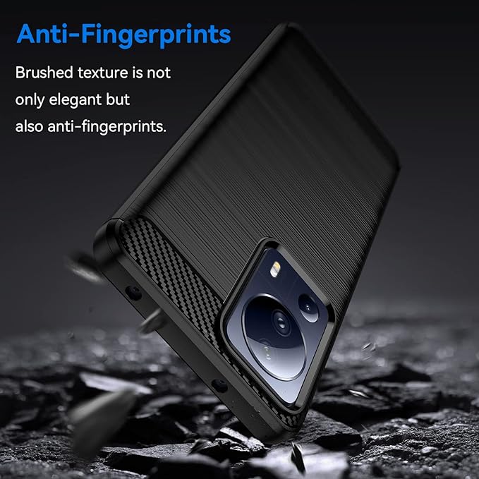 CARBON Case maska za XIAOMI 13 Lite črna
