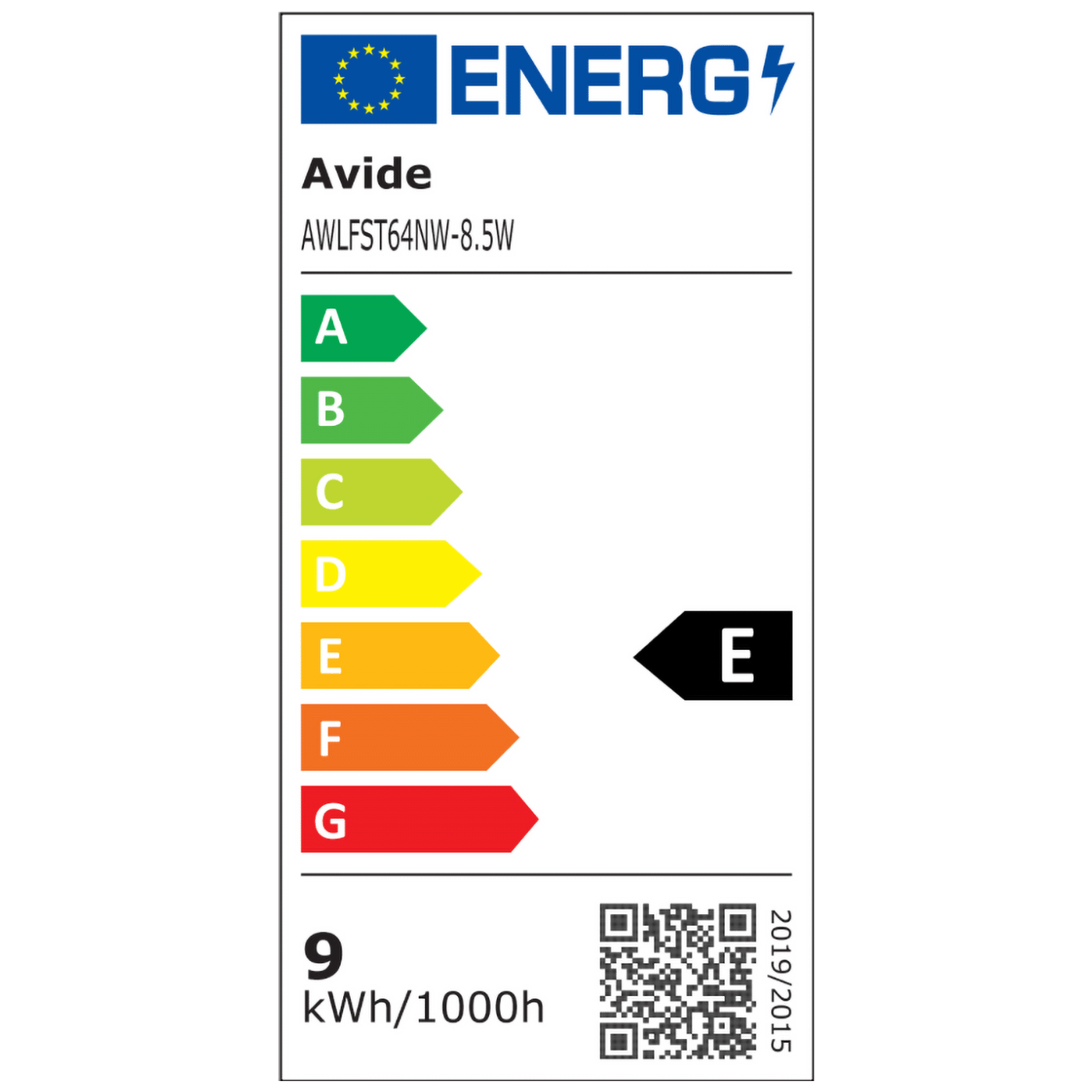 Avide Žarulja, LED 8.9W, E27, 4000K, 230V AC, bijela svjetlost - White Filament ST64 8.5W E27
