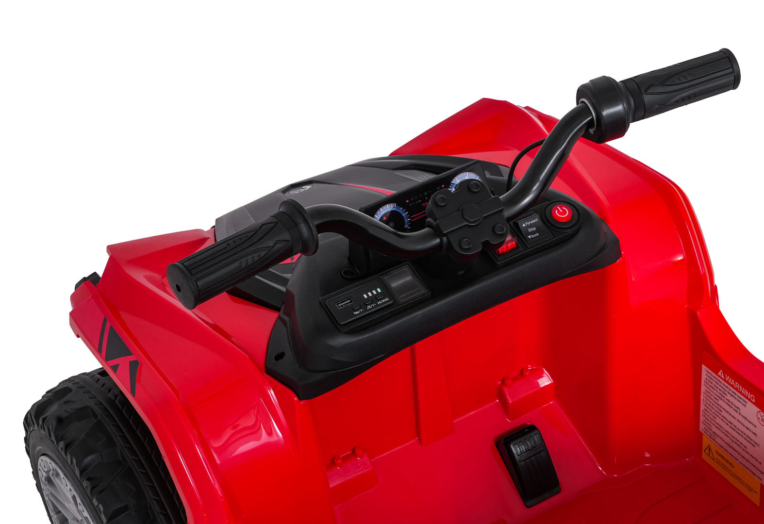 Quad na akumulator Sport TX ATV 4x4 - crveni