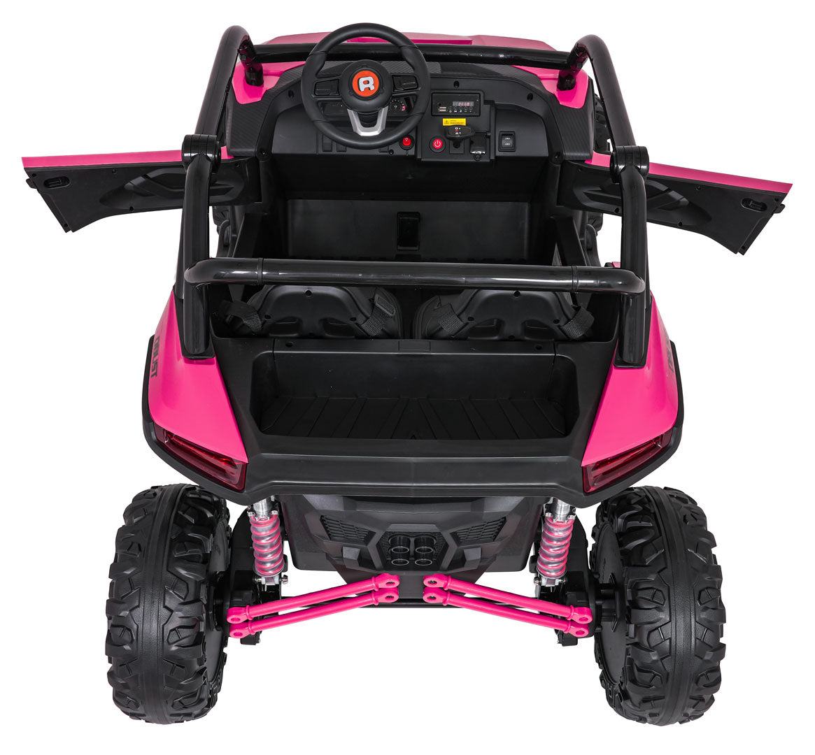 Buggy na akumulator RACING Road 2000 4x4 - dvosjed - rozi