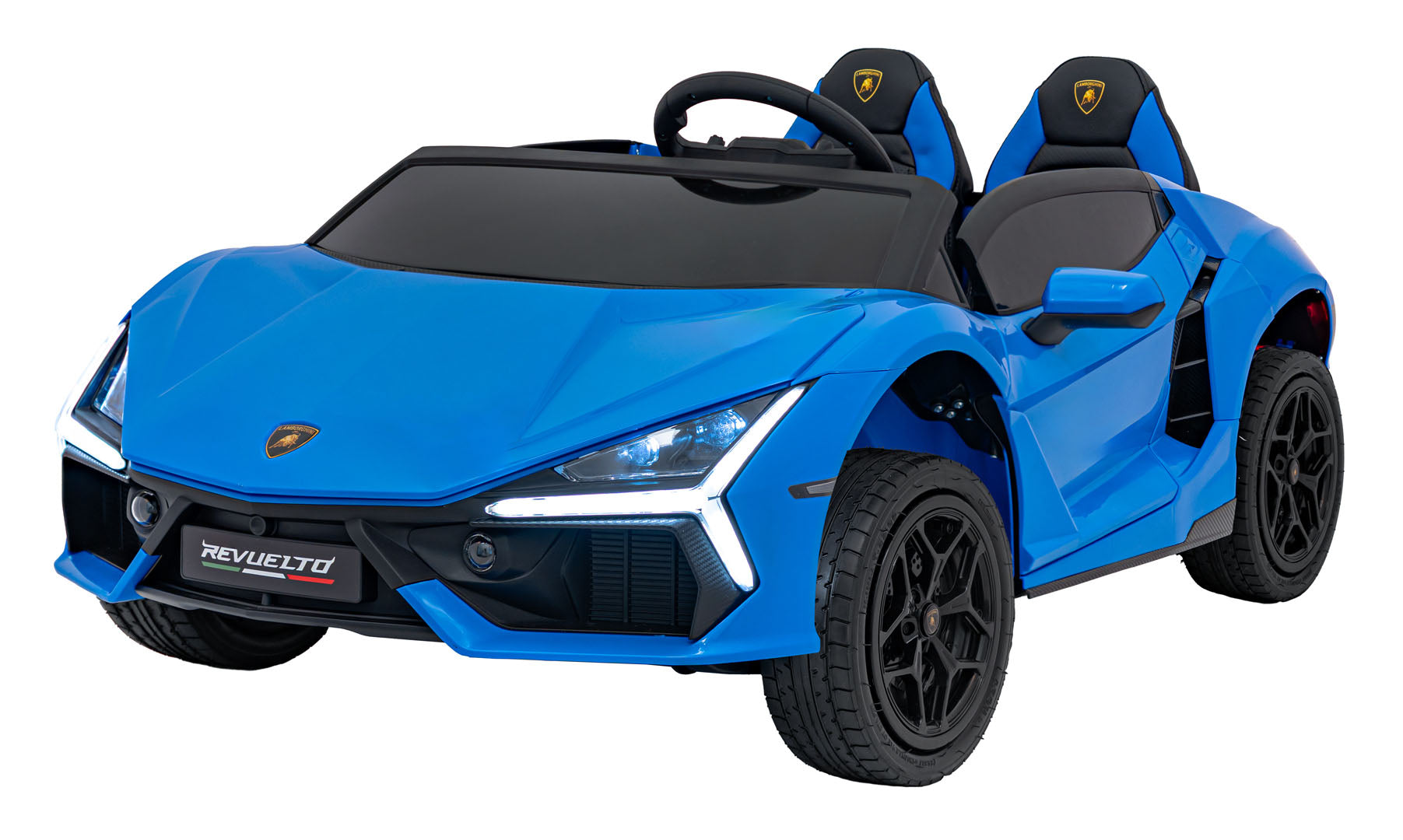 Licencirani auto na akumulator Lamborghini Revuelto XL STRONG - dvosjed - plavi