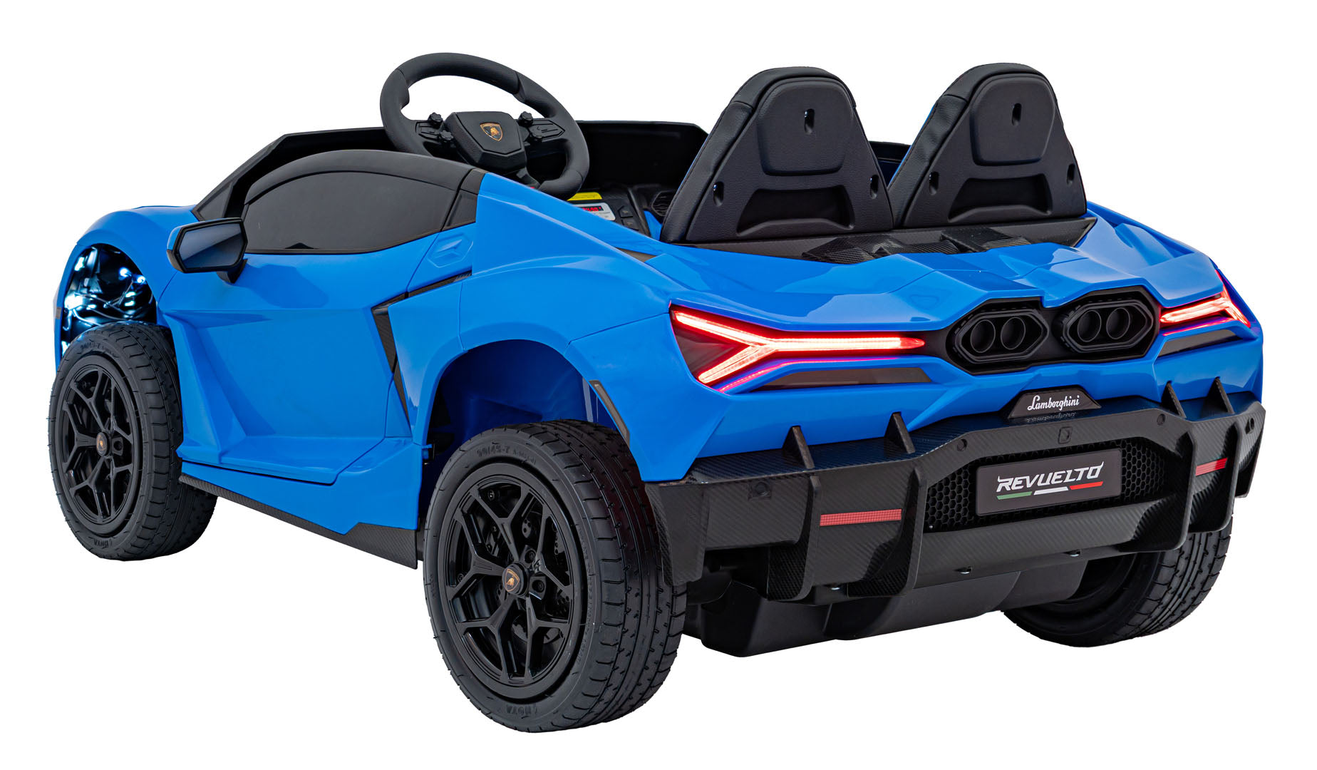 Licencirani auto na akumulator Lamborghini Revuelto XL STRONG - dvosjed - plavi