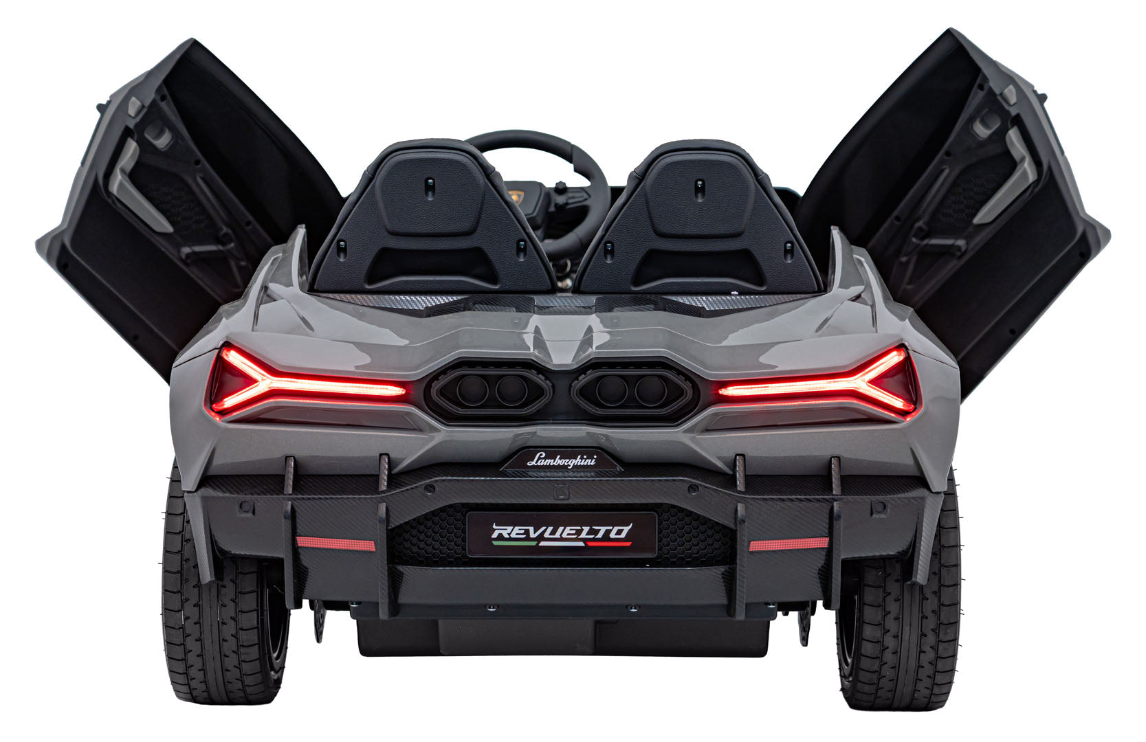 Licencirani auto na akumulator Lamborghini Revuelto XL STRONG - dvosjed - sivi