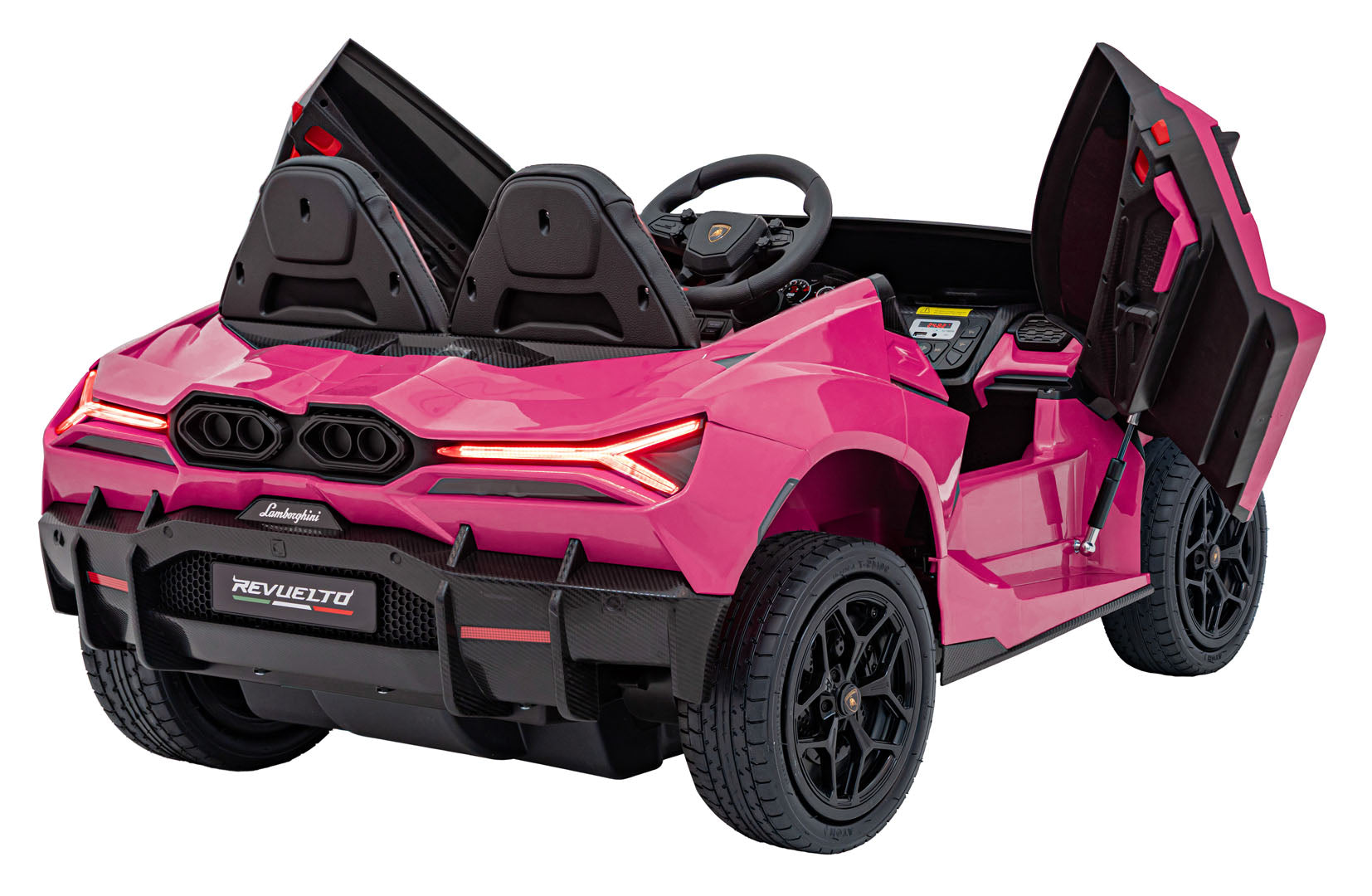 Licencirani auto na akumulator Lamborghini Revuelto XL STRONG - dvosjed - rozi