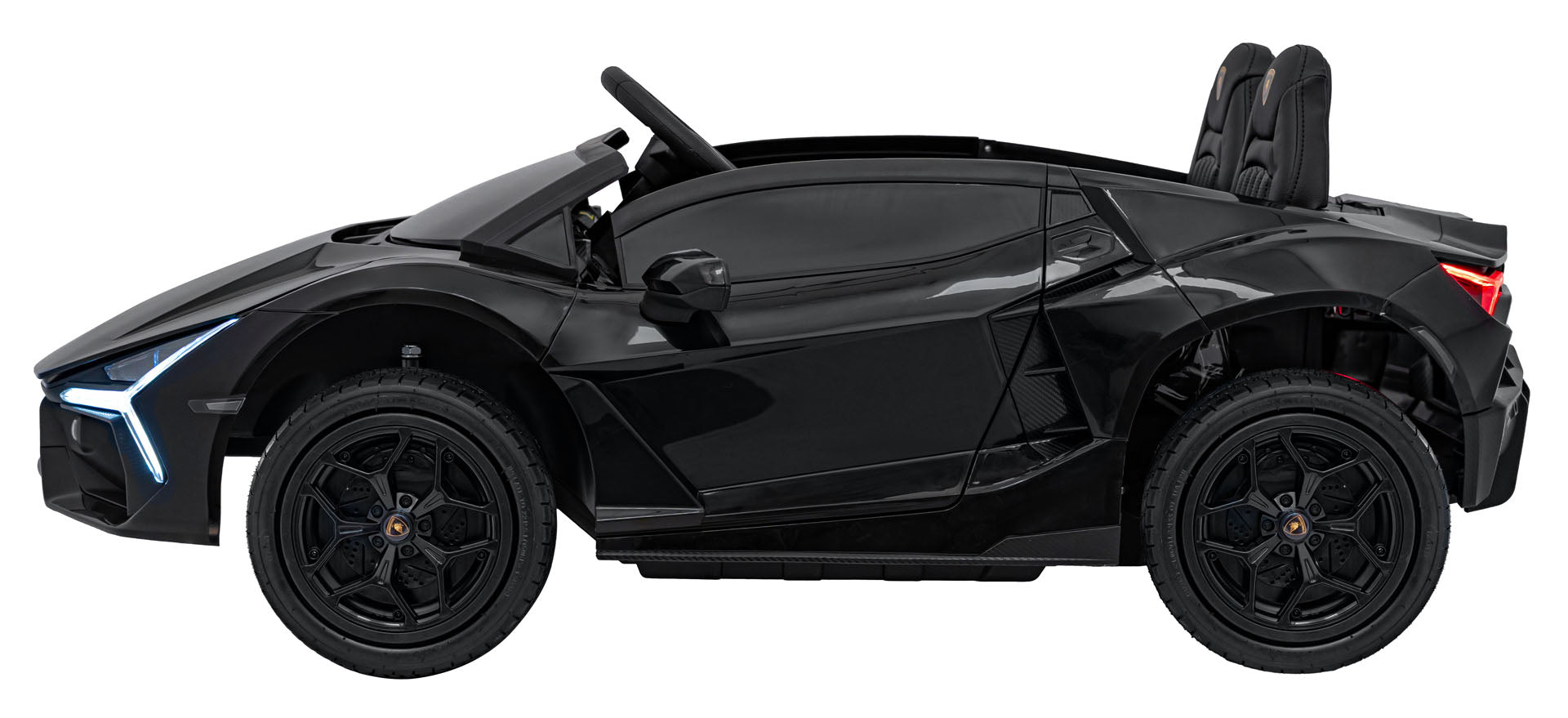 Licencirani auto na akumulator Lamborghini Revuelto XL STRONG - dvosjed - crni
