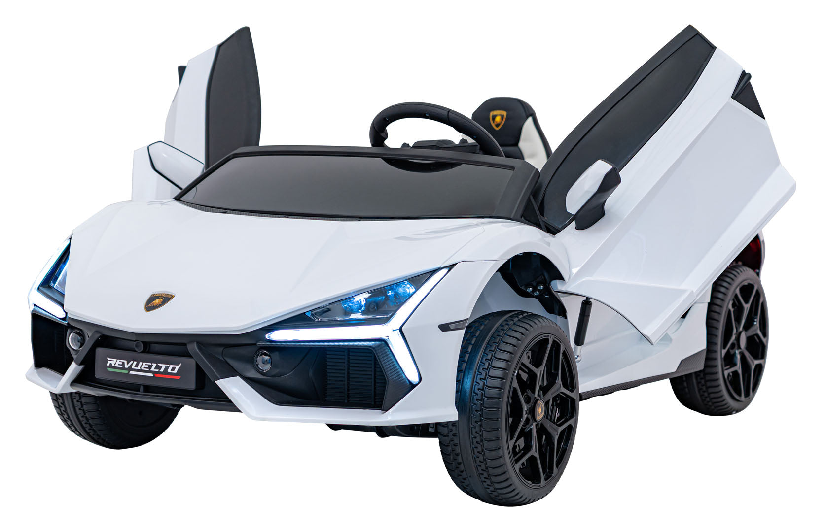 Licencirani auto na akumulator Lamborghini Revuelto XL 4x4 - dvosjed - bijeli