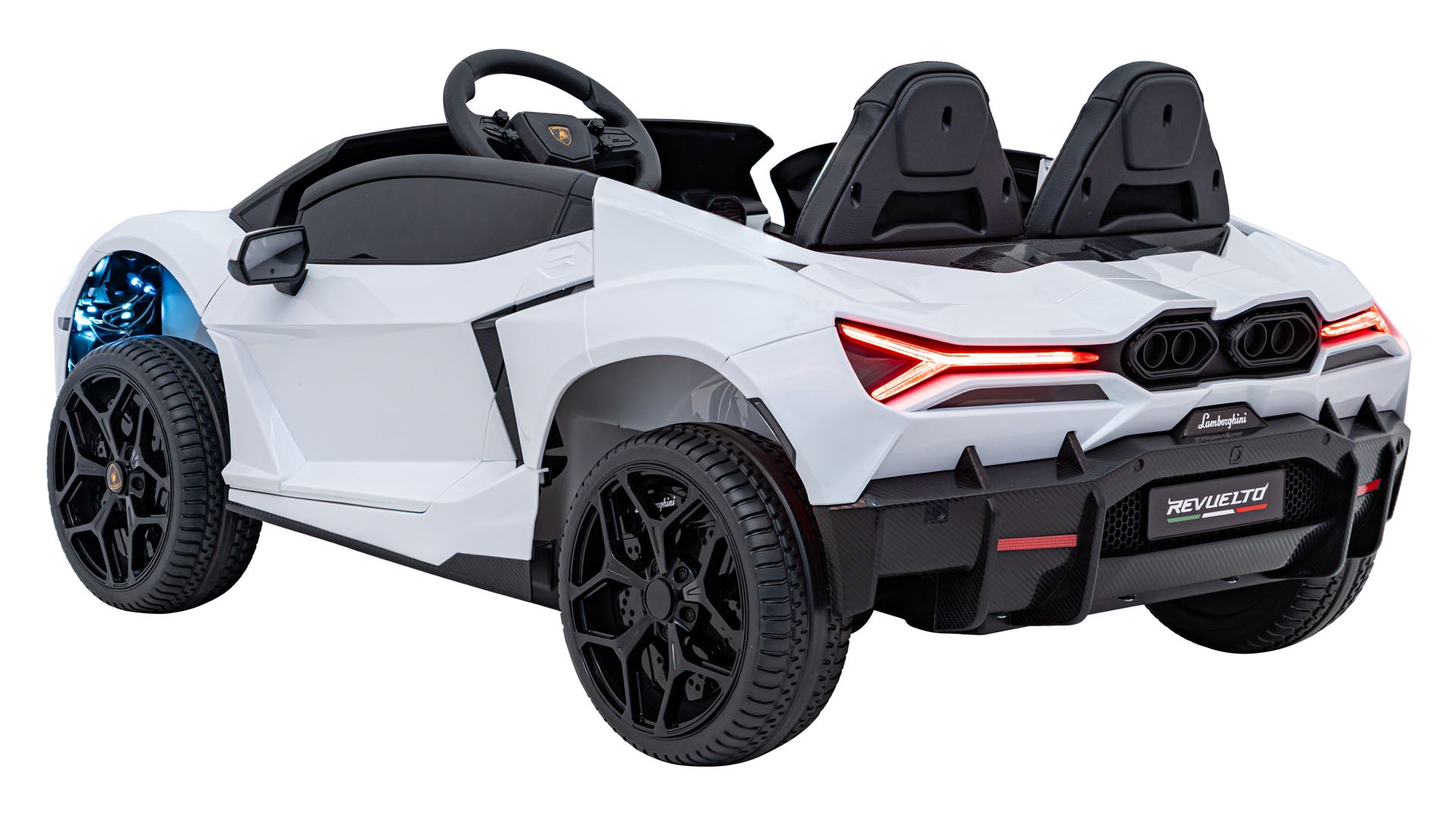 Licencirani auto na akumulator Lamborghini Revuelto XL 4x4 - dvosjed - bijeli