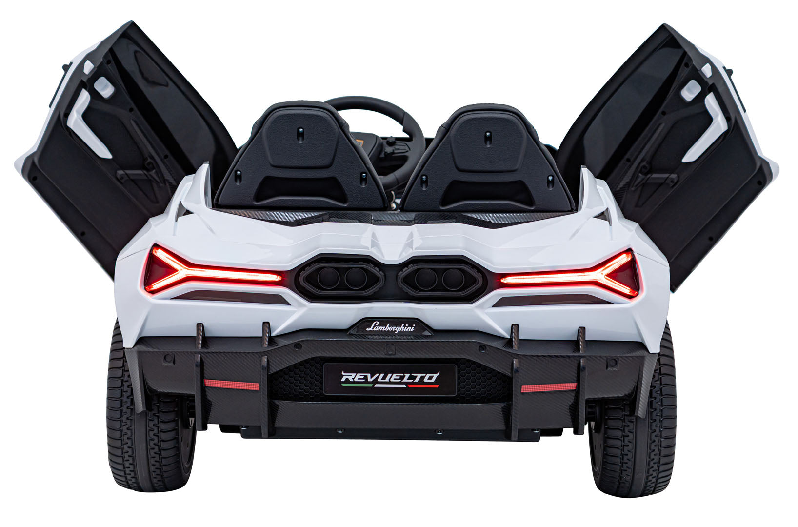 Licencirani auto na akumulator Lamborghini Revuelto XL 4x4 - dvosjed - bijeli