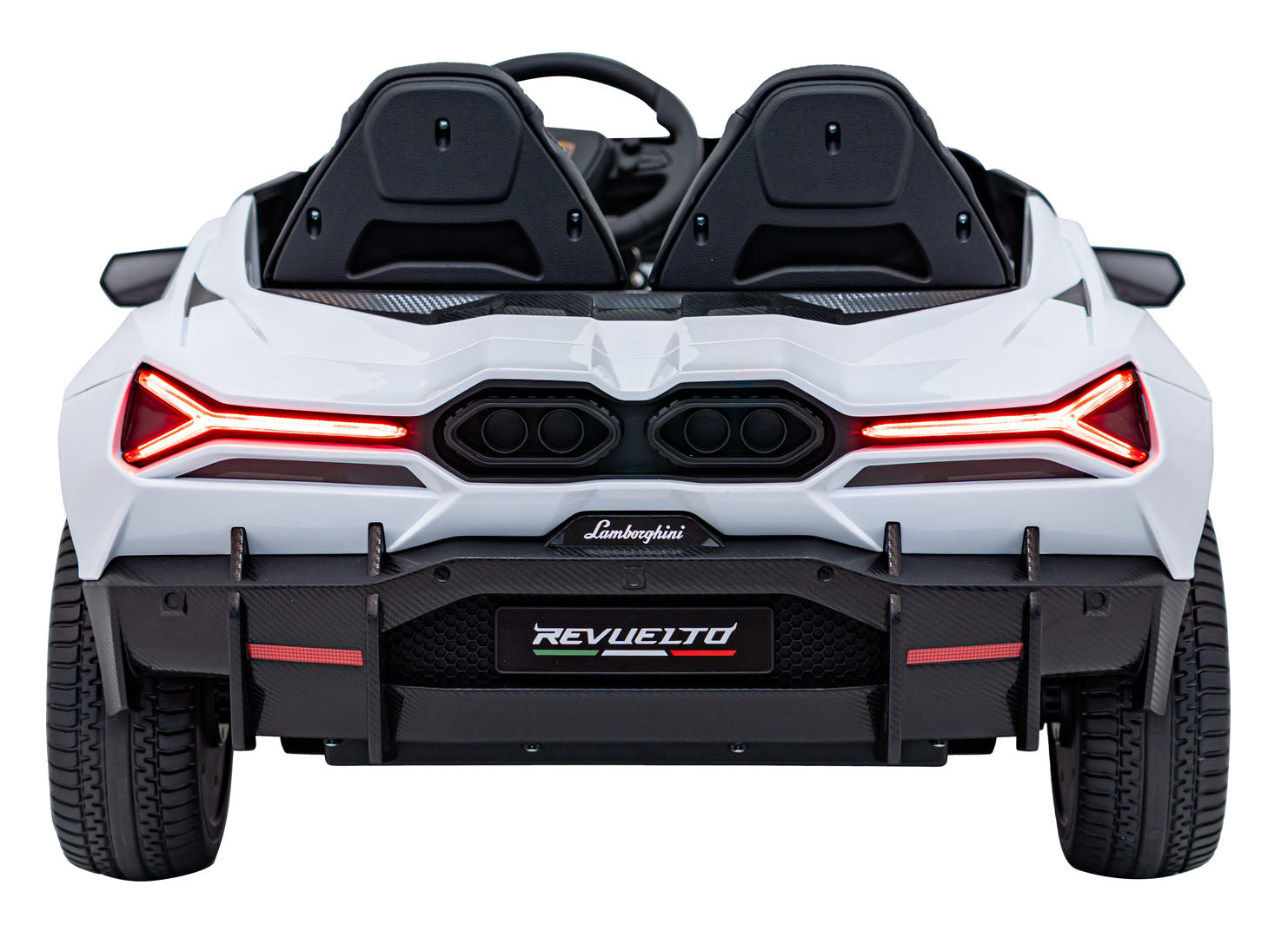 Licencirani auto na akumulator Lamborghini Revuelto XL 4x4 - dvosjed - bijeli