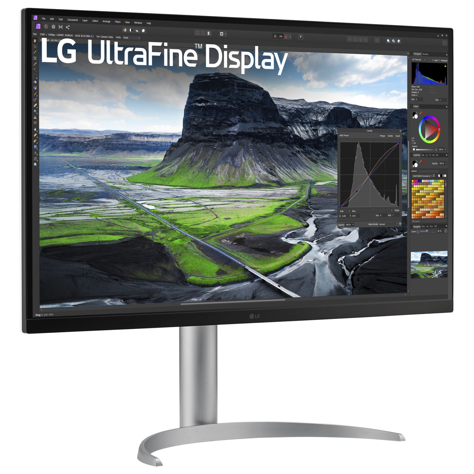 LG 32UQ850V-W računalni monitor 80 cm (31.5") 3840 x 2160 pikseli 4K Ultra HD LED