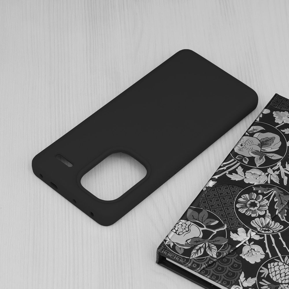 Techsuit Soft Edge silikonska maska za Xiaomi Redmi Note 13 Pro+ 5G - črna