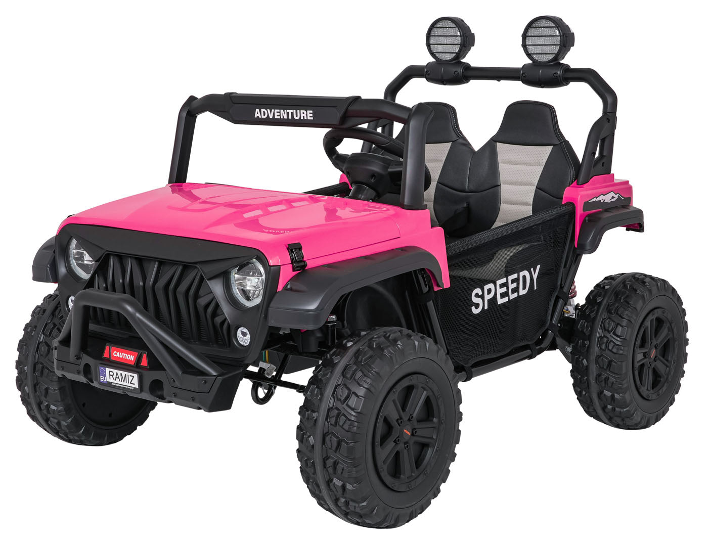Buggy na akumulator PASSION 4x4 - dvosjed - rozi