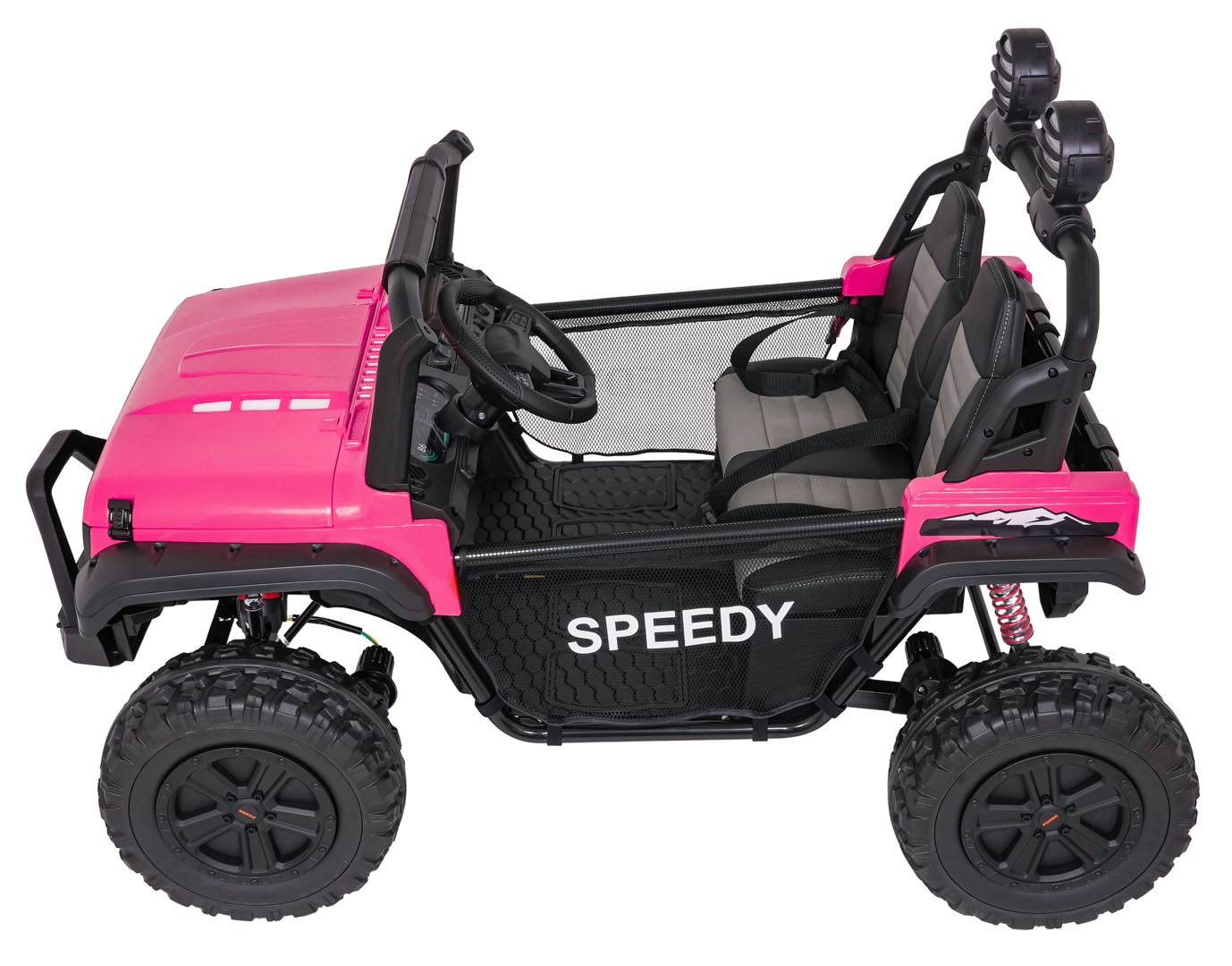 Buggy na akumulator PASSION 4x4 - dvosjed - rozi