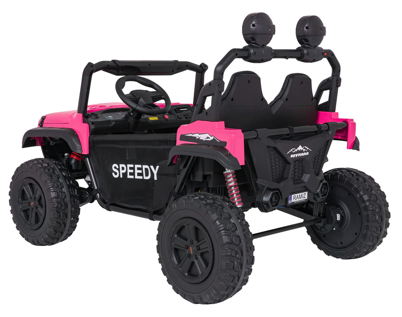 Buggy na akumulator PASSION 4x4 - dvosjed - rozi