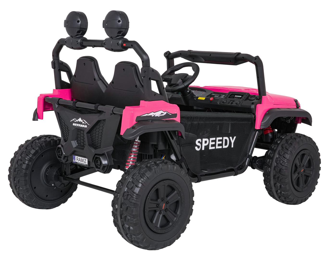 Buggy na akumulator PASSION 4x4 - dvosjed - rozi