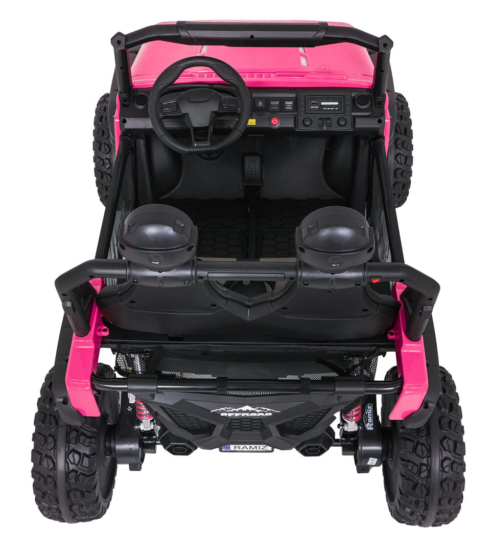 Buggy na akumulator PASSION 4x4 - dvosjed - rozi