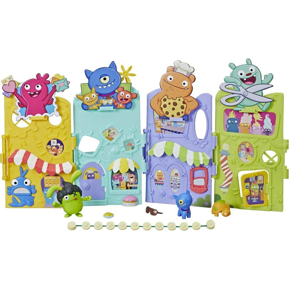Hasbro Uglyville Unfolded Main Street Playset and Portable Tote