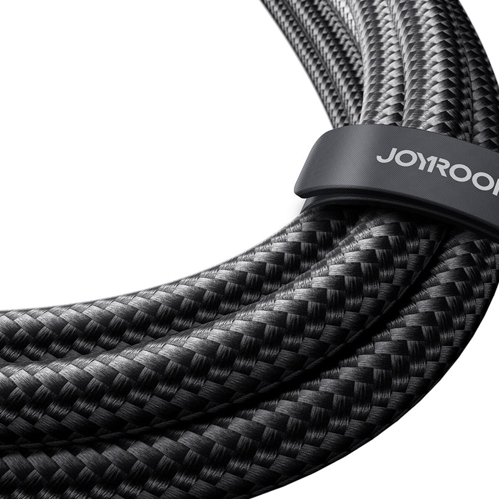 JoyRoom - Polnilni kabel serije Speedy (SA21-1T2) - Type-C do 2x USB-C - hitro polnjenje - 100 W - 150 cm - črn