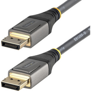 StarTech.com DP14VMM1F DisplayPort kabel 0,3 m Crno, Sivo