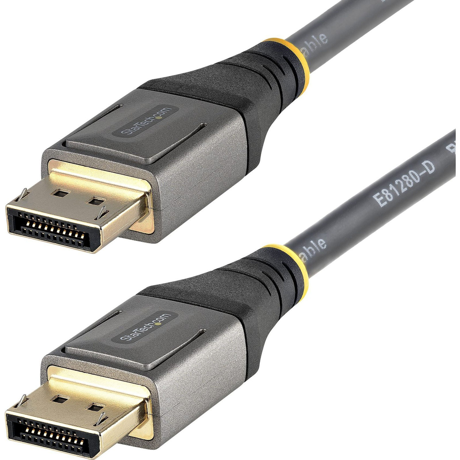 StarTech.com DP14VMM1F DisplayPort kabel 0,3 m Crno, Sivo
