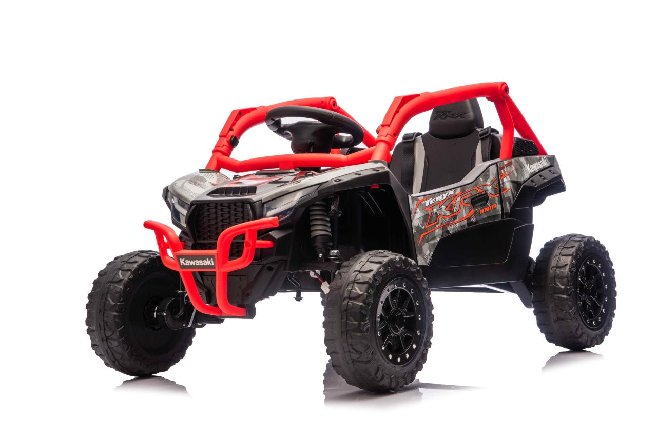 Licencirani buggy na akumulator Kawasaki TERYX KRX1000 4x4 - crveni