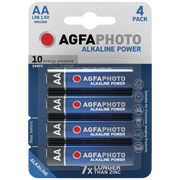 AgfaPhoto Baterija alkalna, AA/LR6 blister pak. 4 kom - AF LR6