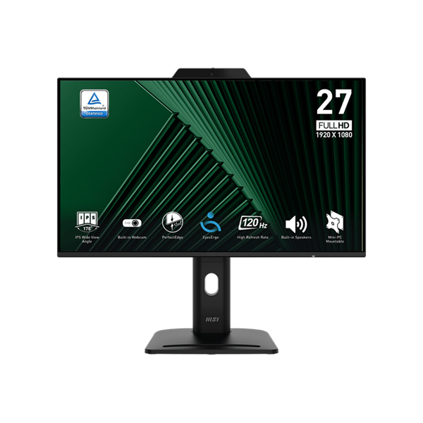 MSI PRO MP272PMG računalni monitor 68,6 cm (27") 1920 x 1080 pikseli Full HD LCD Crno