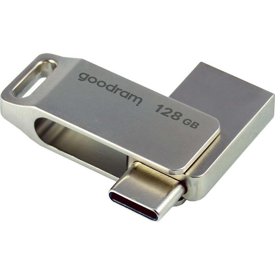 Goodram ODA3 USB izbrisivi memorijski pogon 128 GB USB Type-A / USB Type-C 3.2 Gen 1 (3.1 Gen 1) Srebro