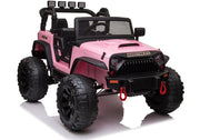 Auto na akumulator Jeep Brother JC666 - svijetlo rozi