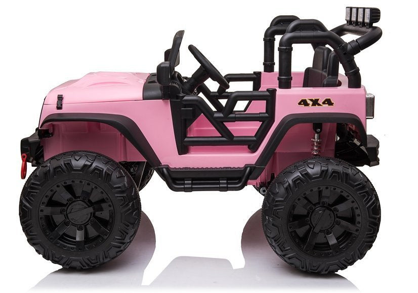 Auto na akumulator Jeep Brother JC666 - svijetlo rozi