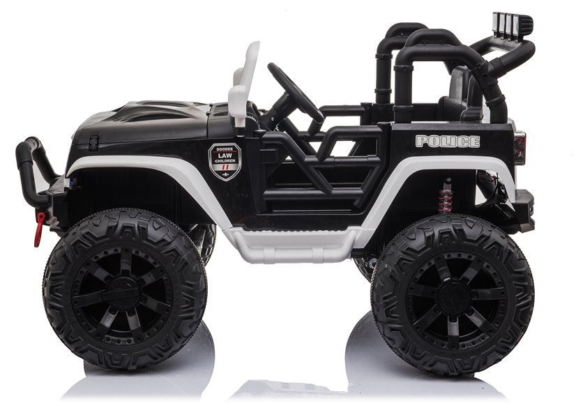 Auto na akumulator Jeep JC666 Brother Police - crno/bijeli