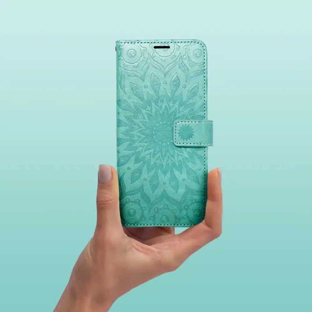 MEZZO Book case preklopna torbica za XIAOMI Redmi NOTE 10 / 10S mandala green