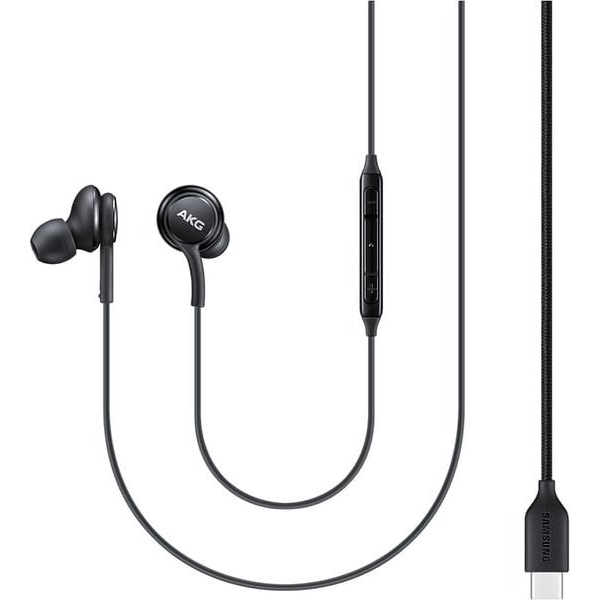 Samsung GH59-15252A naglavne slušalice i slušalice s ugrađenim mikrofonom Žičano U uhu Pozivi/glazba USB Tip-C Crno