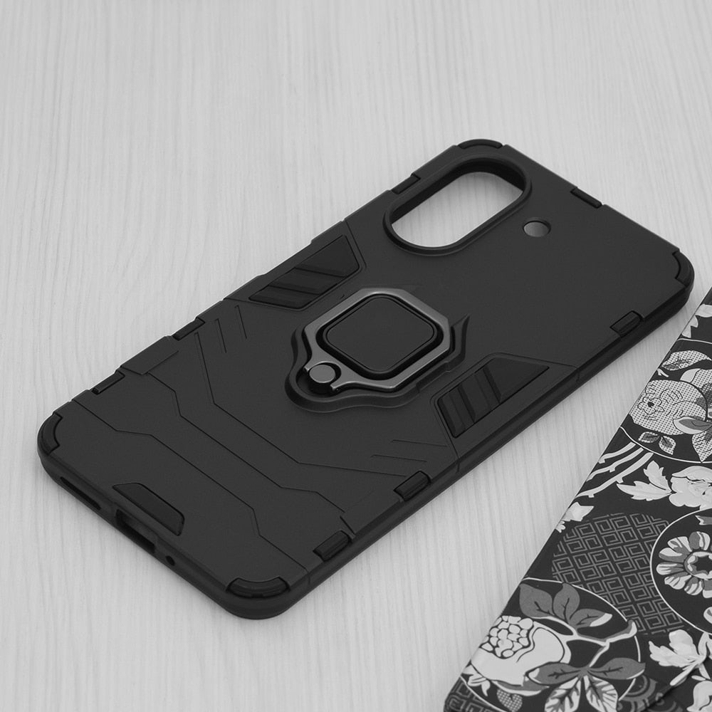Techsuit Silicone Shield maska za Xiaomi Redmi 13C 4G / Poco C65 - črna