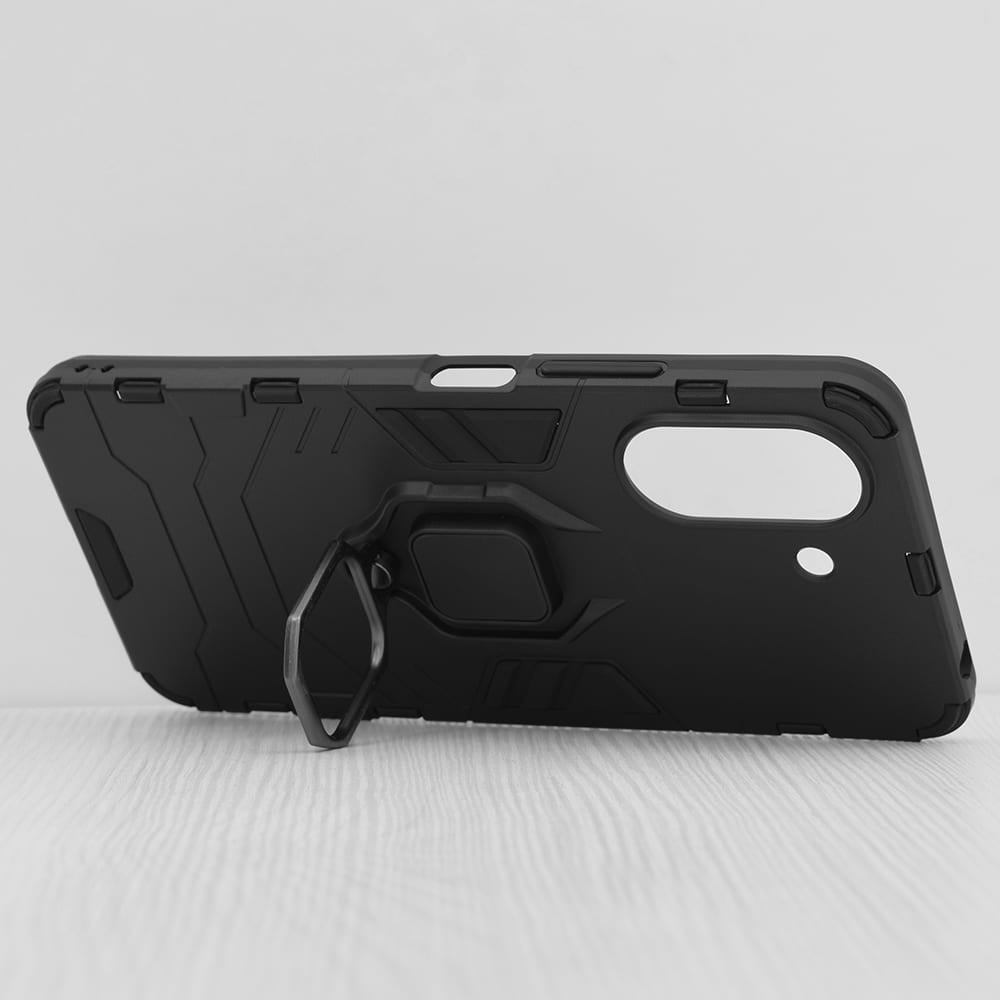 Techsuit Silicone Shield maska za Xiaomi Redmi 13C 4G / Poco C65 - črna