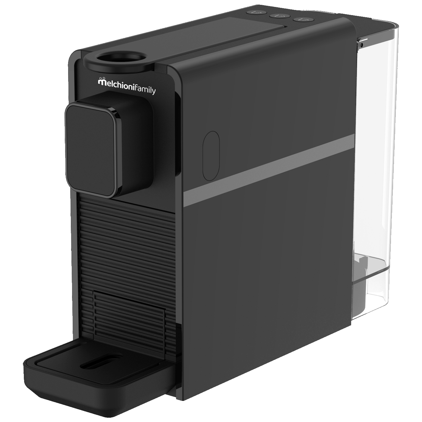 MELCHIONI family Aparat za kavu, Nespresso, 1400W, 20 bar - CREMOSA Black