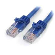 StarTech.com 45PAT5MBL kabel za umrežavanje Plavo 5 m Cat5e U/UTP (UTP)