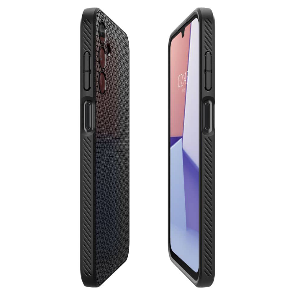 SPIGEN Liquid Air ovitek za Samsung Galaxy A15 4G / A15 5G -črn