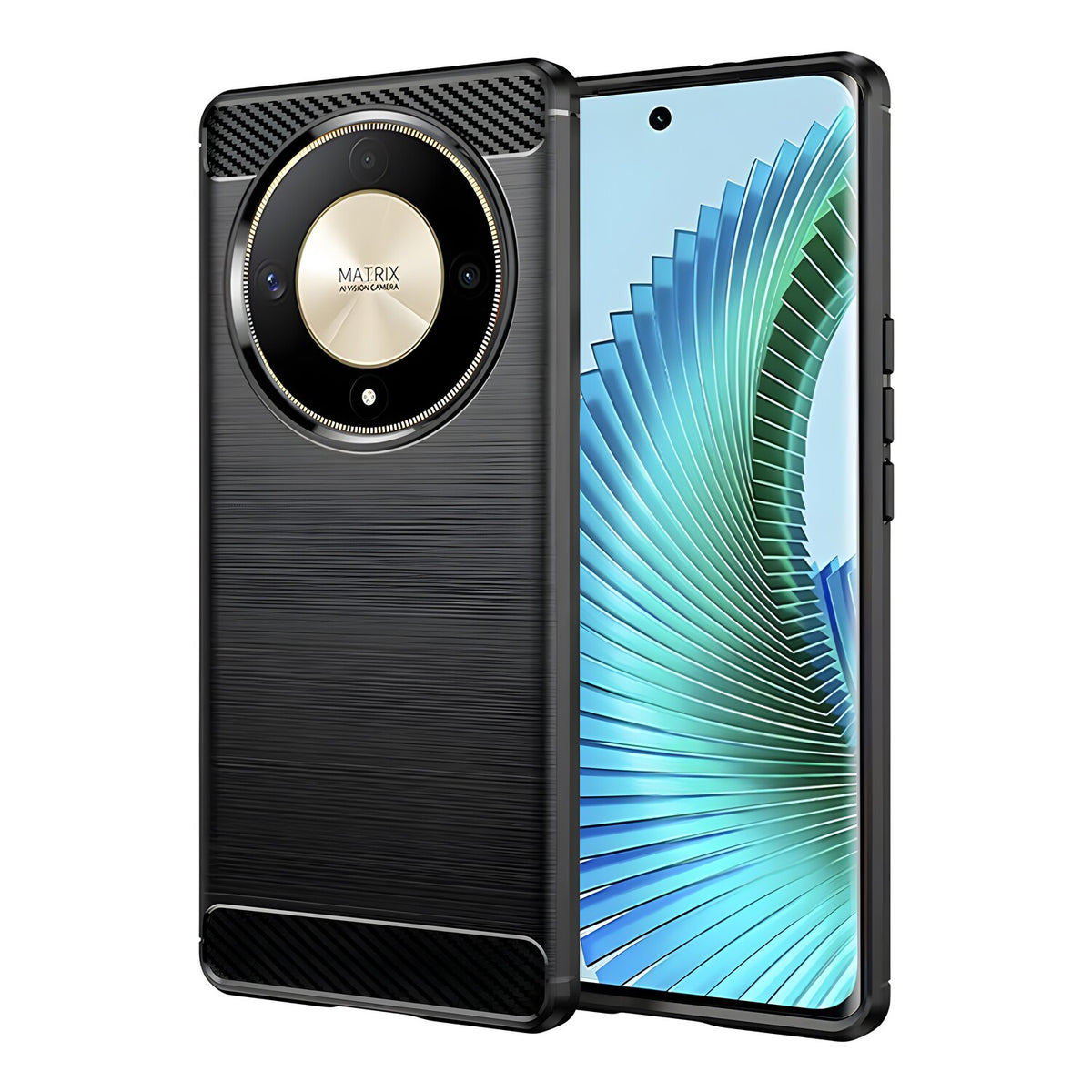 Futrola Carbon Shield TPU za Honor Magic6 Lite - Crna KP30018
