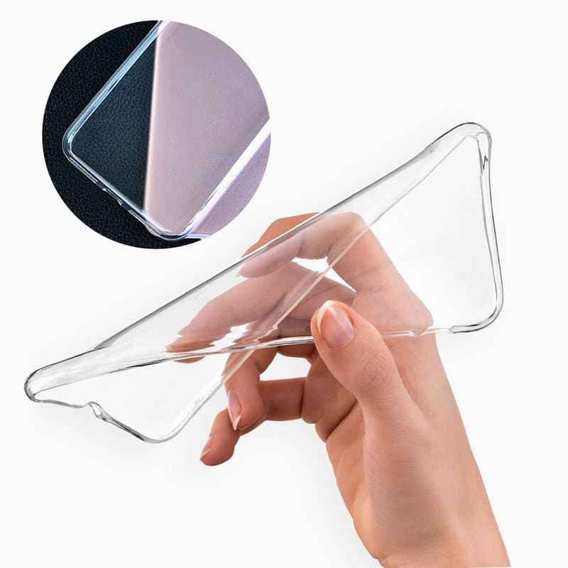 Techsuit - Prosojna silikonska maska za Honor Magic6 Lite - Transparentna