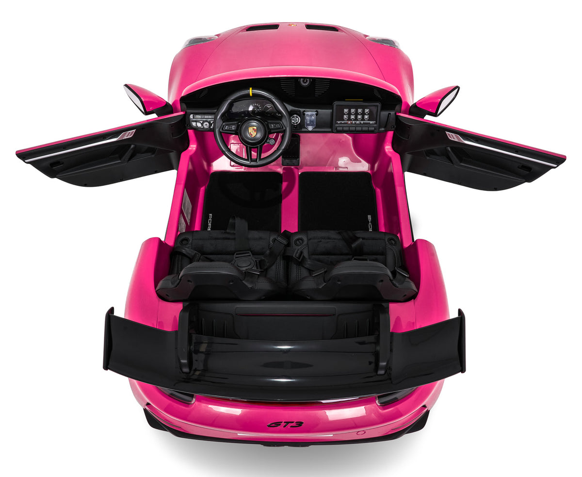 Licencirani auto na akumulator Porsche 911 GT3 4x4 STRONG - dvosjed - rozi